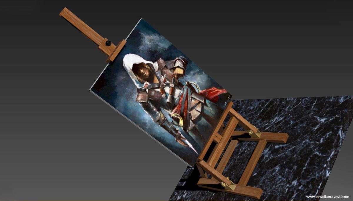 assasin 3d Paweł Korczyński